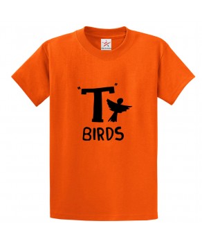 T Birds Unisex Classic Kids and Adults T-Shirt For Grease Movie Fans